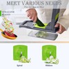 Dewpeton Pro-Series 20-in-1 Mandoline Slicer & Spiralizer, Veggie Chopper with