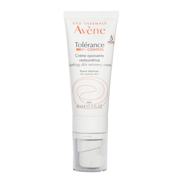 Eau Thermale Avène - Tolerance Control Soothing Skin Recovery Cream - For Hypersensitive, Normal to Combination Skin - Sterile Hydrating Face Moisturizer - 1.3 fl.oz. (Pack of 1)