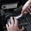 DURATECH 8 * 9 mm Extra Long Flex-Head Ratcheting Wrench,