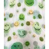 Jeamis Smiley Silk Loop Colour Gradient Spring Round Scarf Unisex