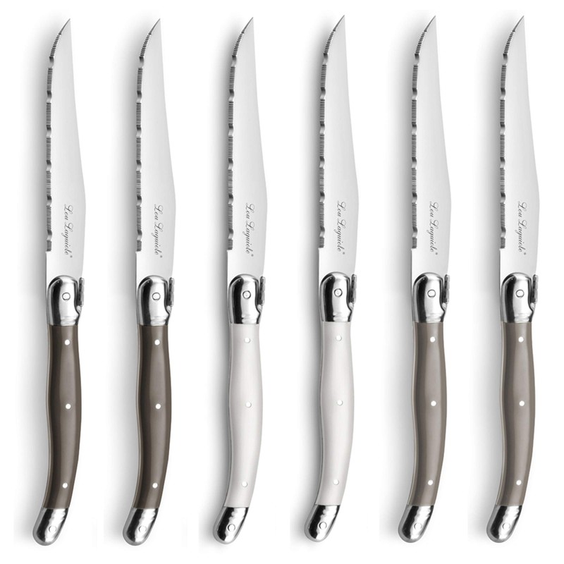 LOU LAGUIOLE - Set di 6 coltelli da bistecca -