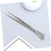 ABOOFAN 2pcs Professional Jewelry Tweezers with Scoop Shovel for Diamond