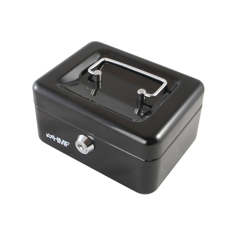 Cash Box 150 x 110 x 75 mm Black