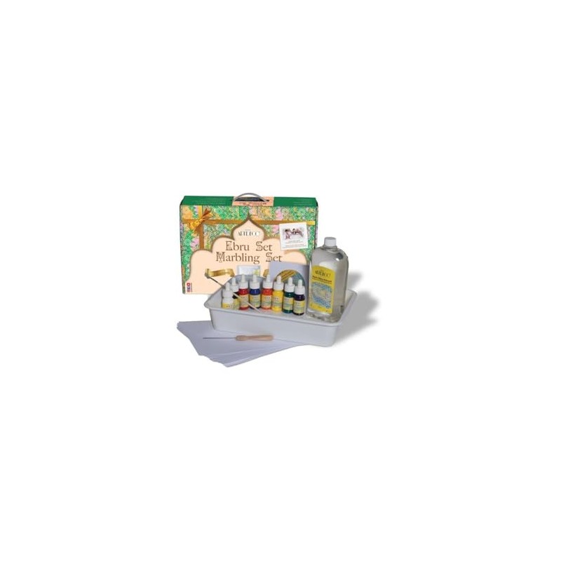 Artdeco Marbling Starter Kit 8 Colours 30ml (No Radiation)