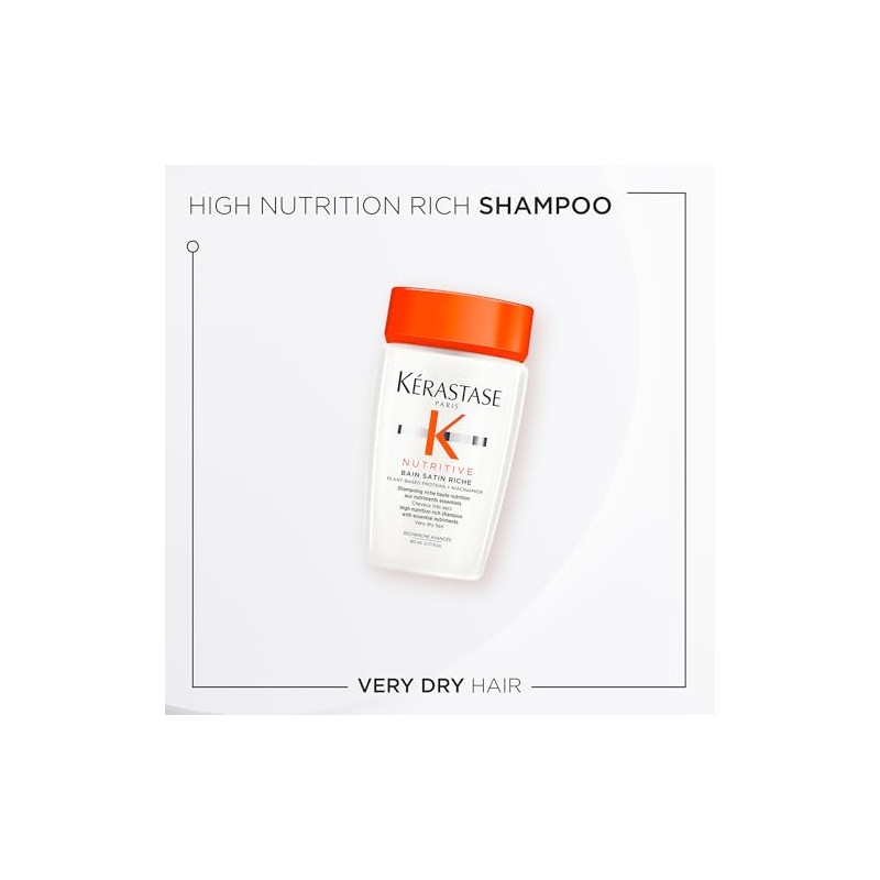KÉRASTASE Bain Satin Riche | Shampoo para Cabello Muy Seco