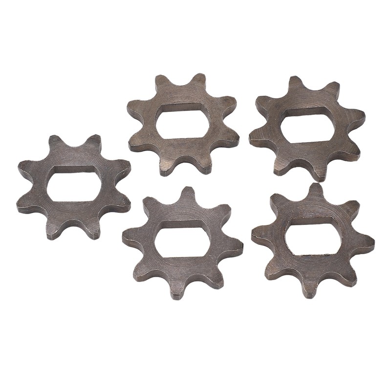 5Pcs 8 Tooth 420 Chain Sprocket Electric Scooter 8T 420