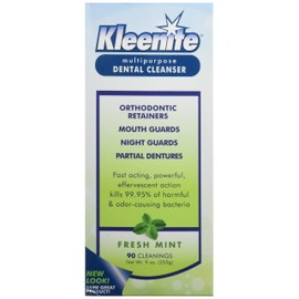 Regent Labs Kleenite, Multipurpose Dental Cleanser, 9 Ounces (Pack of 4)