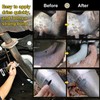 LOCBONDSO High Temp Exhaust Repair Kit, Muffler Repair Kit &