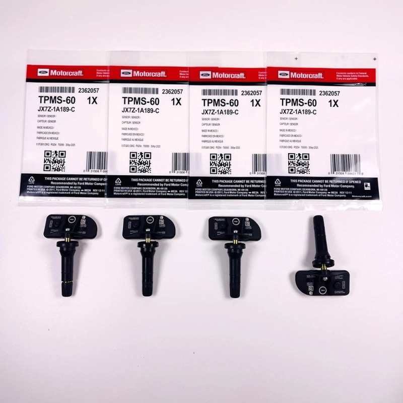 Motorcraft 4Pcs TPMS JX7Z-1A189-C Tire Pressure Sensor for Ford Escape