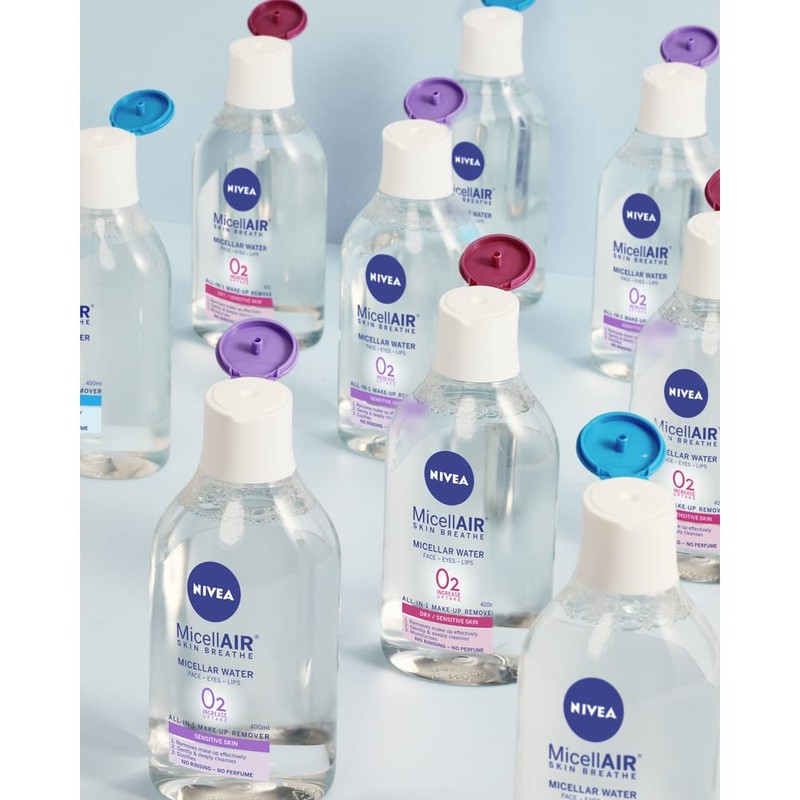 Nivea 3-in-1 Micellar Water Normal to Combination Skin, 400 ml