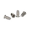 InLine® Fan screw 5.0x10.0mm, galvanized, 4 pcs. package