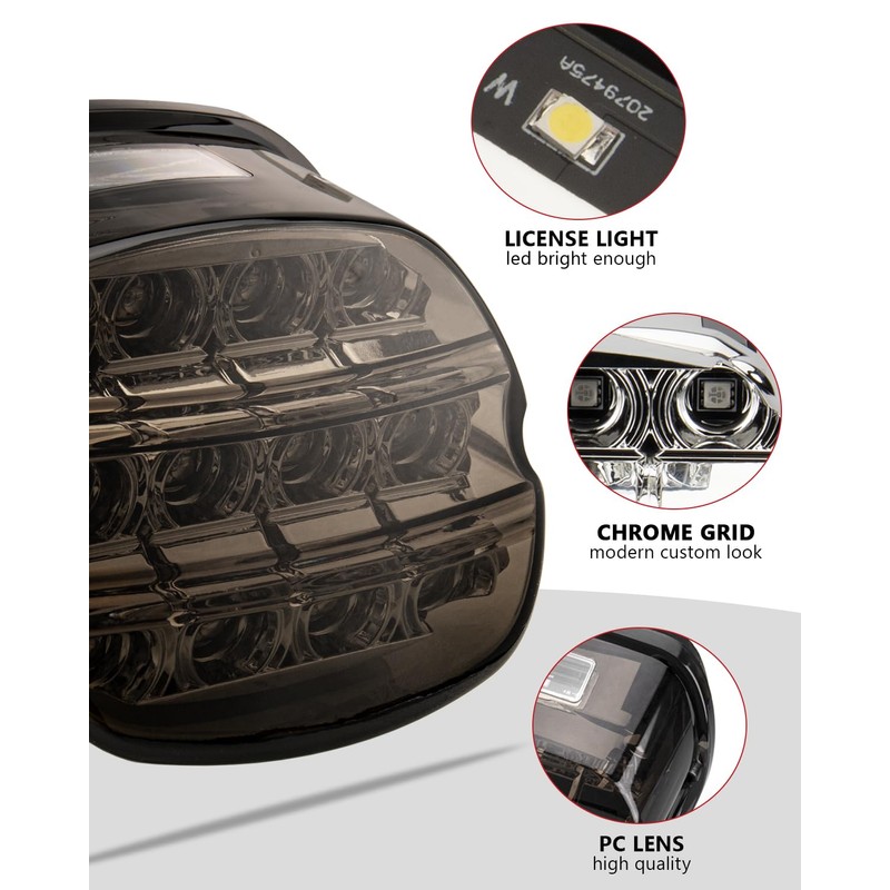 HAZAWA Tail Light Led Integrated Turn Signal Brake Running Light