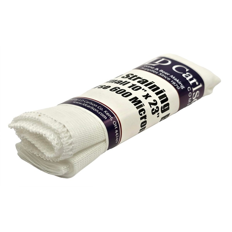 Nylon Straining Bag- 10" x 23"- Coarse Mesh by Home