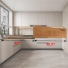 DINDON Pull Out Cabinet Organizer for Pans, Cookie Sheet, Bakeware,