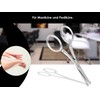 Curved Cut Nail Scissors with Round Safety Ends - 9
