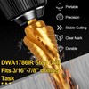 3/16"-7/8" Step Drill Bit | Compatible with DeWalt DWA1786IR -