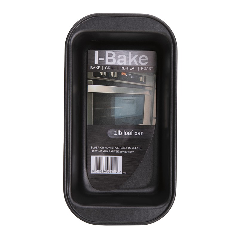 Premium 1lb Non-Stick Loaf Pan - Easy Release, Small Loaf