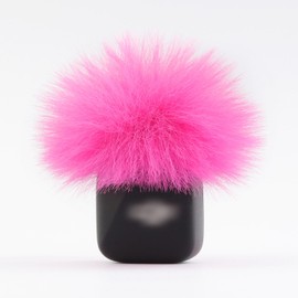 LEFXMOPHY Windscreen for DJI MIC MINI (2024) Wireless Microphone Hot Pink Furry Wind Muff Deadcat Cover (Not for Dji Mic 1 and 2)