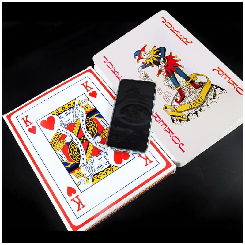 Warmtree 5"X7" Jumbo Playing Cards Giant Deck Poker