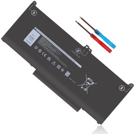 MXV9V 7.6V 60Wh Laptop Battery for Dell Latitude 7400 7300 E5300 E5310, Latitude 5300 5310 2-in-1, for Inspiron 7300 7306 2-in-1 Black Series P96G P97G P99G P100G P100G001 5VC2M 829MX 05VC2M 4-Cell