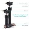 TILTA Pro Articulating Arm (Dual NATO Clamps) TA-PAA-B