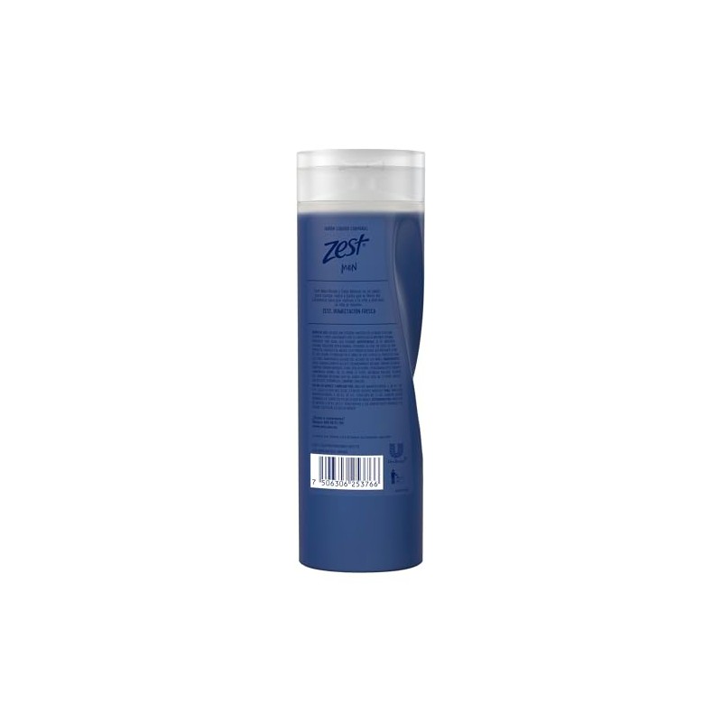 Jabón Líquido Corporal Zest Men 400 ml