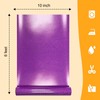 MEVOREW Purple Glitter Heat Transfer Vinyl 10" x 8 ft