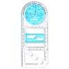 Geometric Ruler, Multifunctional Geometric Ruler, Geometric Drawing, Measuring Instruments, Drawing