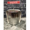Threshold Silvertone 2.9L Stainless Steel Double Wall Ice Bucket Ribbed