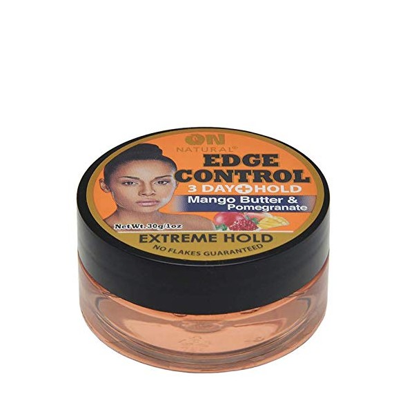 On Natural Edge Control Extreme Hold-Mango Butter and Pomegranate (1oz)
