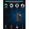 COMSOON Bluetooth Receiver with LCD Screen, Portable AUX Bluetooth 5.0