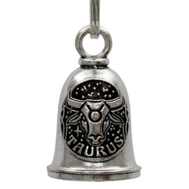 Milwaukee Leather Good Luck Bells for Motorcycles w/Key Ring-Key Chain Accessory for Bikers - One Size