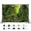 ASDCXZ Forest Background 3 x 2.5 m, Green Forest Jungle