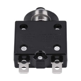 Circuit Breaker Switch, 5-30A DC 50V AC 125-250V 50/60Hz Manual Reset Thermal Switch Circuit Breaker Over Current Overload Protector (8A)