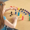 Learning Resources Fraction Tower Fraction Cubes, 51 Pieces