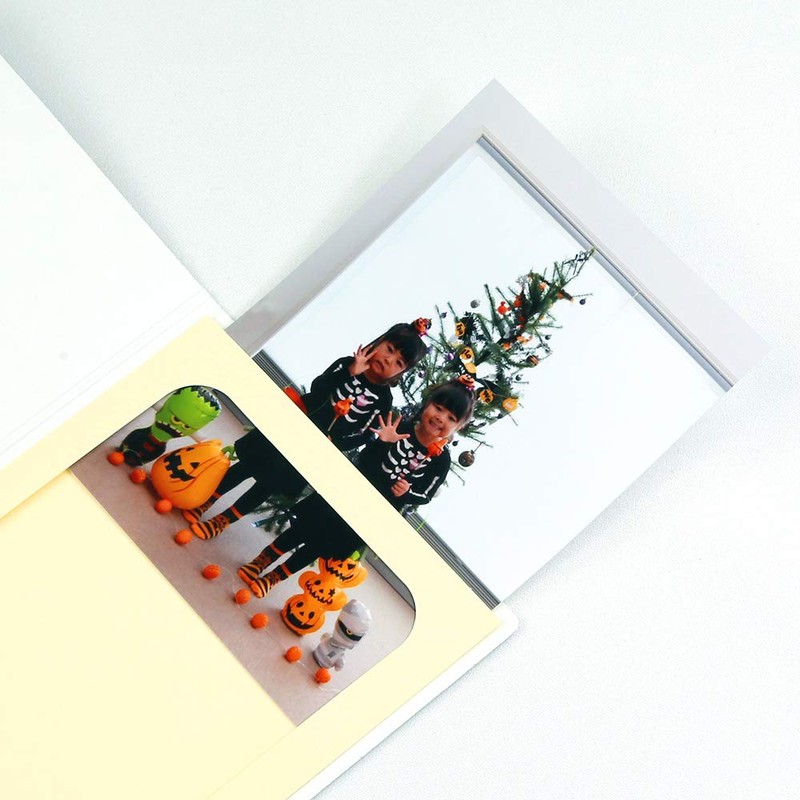 Yamadaya Hataya Blank Cover Photo Mount L Size (3.5 x