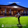 EMANER Outdoor Motion Sensor Flood Light, 100-130V Corded, 45W 4500lm