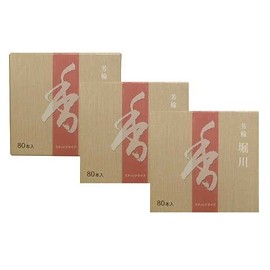 Shoyeido Houwa Horikawa Sticks, Set of 80 Sticks, 3 Boxes