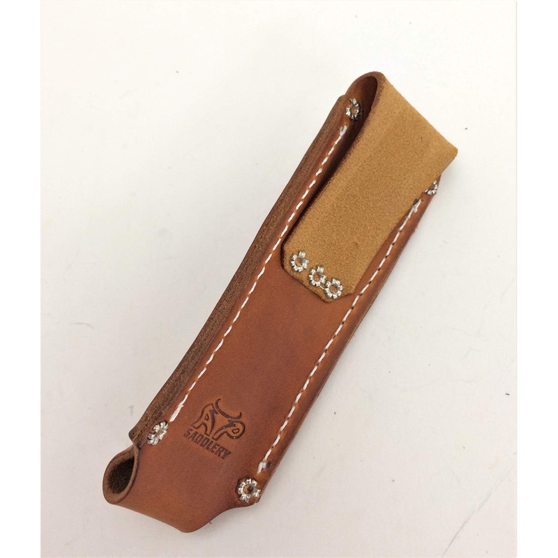 Leather Pen Light Flashlight Holster for Streamlight Stylus and other