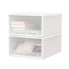 MytaYt Pack of 2 Plastic Stackable Desk Drawer Box Suitable