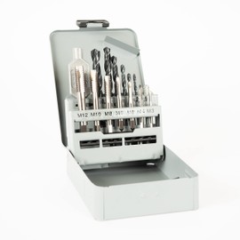 Professional Cutting Machine Tap Drill Bit Set, Hss-G, GSR 17, Form B M3-M12 with Hole Drill Bit
