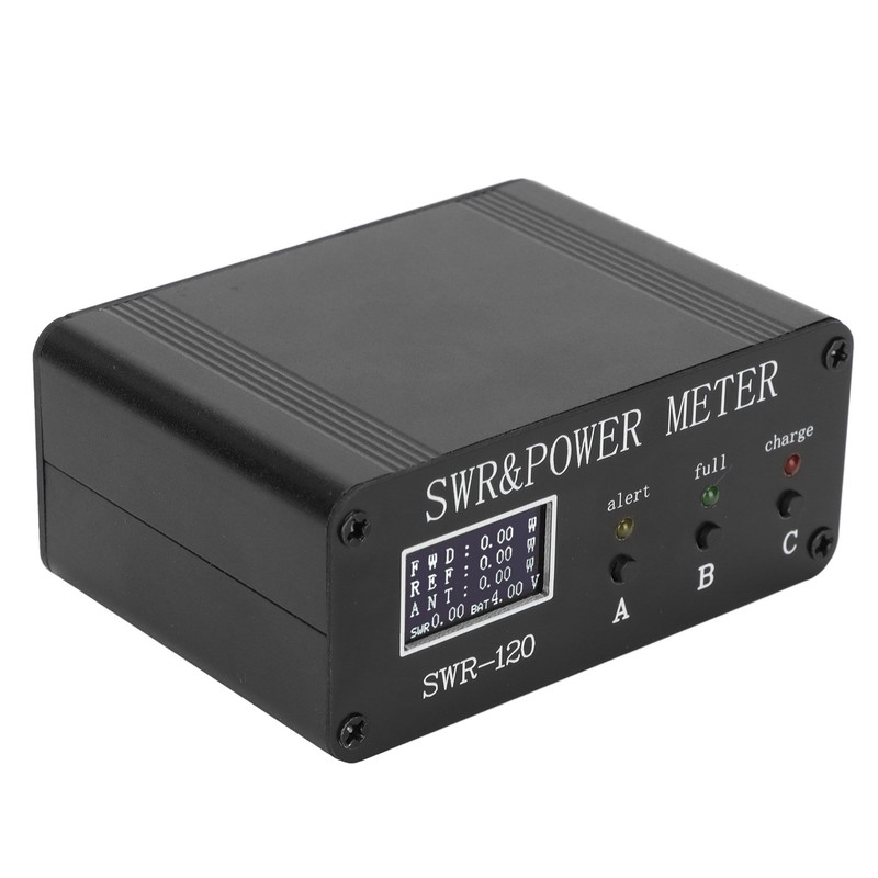 Standing Wave Meter Aluminium Alloy Digital Display 1.8‑50MHz FM AM