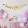 INNORU Time Flies Banner - Happy Birthday Party - Happy