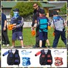 Sosation 8 Sets Kids Tactical Vest Compatible with Nerf Party