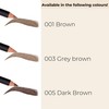 GOSH Eyebrow pencil for thicker brows, precise application for perfectly