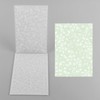 Briartw 3D Embossing Folder for Card Making,Snowberry Clear Plastic Texture
