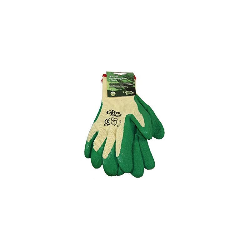 2 x Green Blade BB-RG106 Non-Slip Gloves - Green