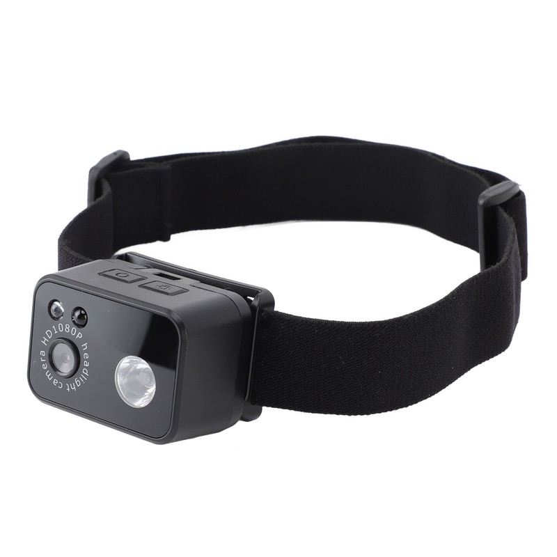 Headlamp Camera 3W LED 1080P 2MP Smart Sensor Headlamp Wearable