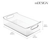 mDesign Plastic Kitchen or Pantry Storage Bins with Handles -