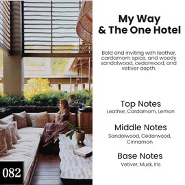 Car Air Freshener Hanging, My Way & The One Hotel Essential Oil Diffuser for Car,Long Lasting Car Air Freshener for Car, Made in USA